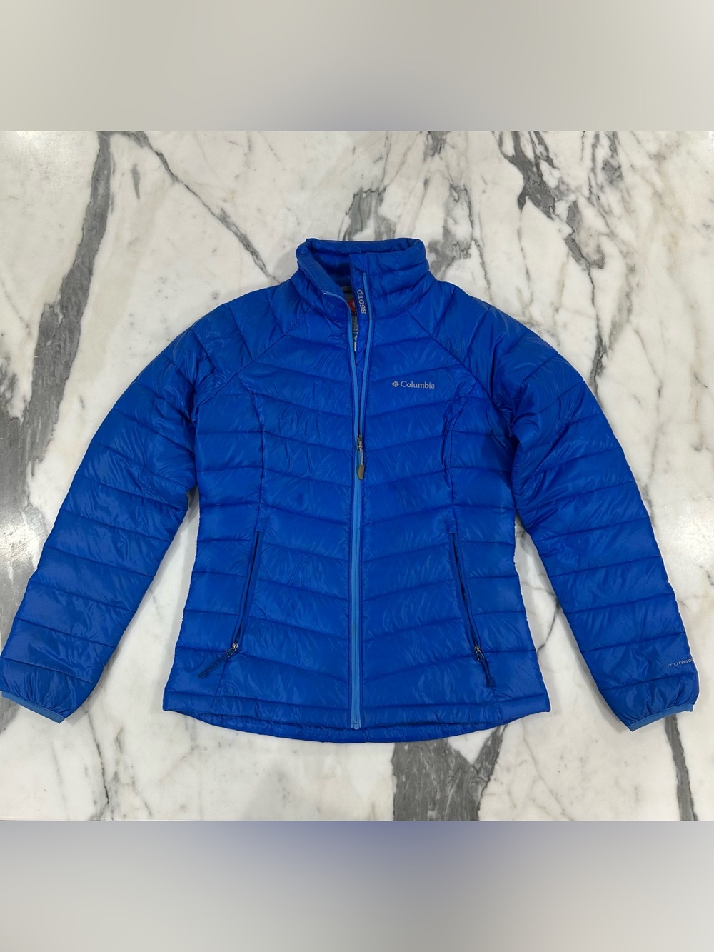 Columbia Women’s Blue Omni-Heat Down Puffer Jacket